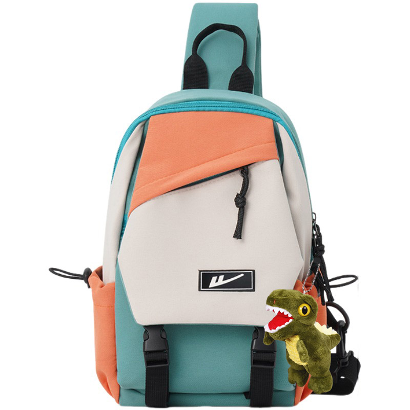 

WARRIOR Нейлоновая сумка-слинг Unisex Black White Blue