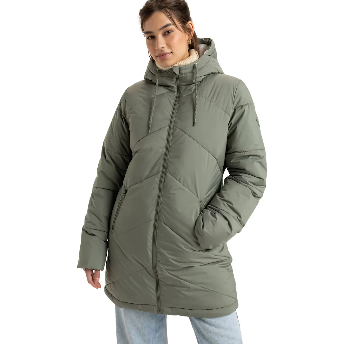 

Женская куртка Roxy Better Weather, зеленый