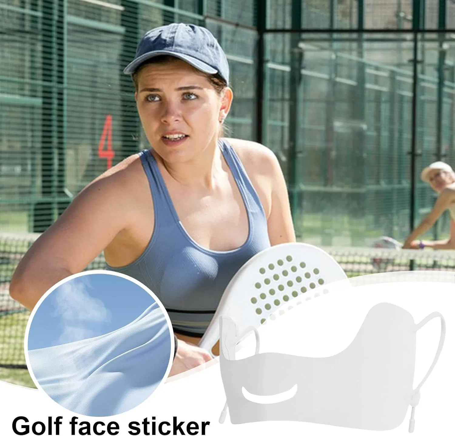 Солнцезащитный патч для лица Golf Gel Facial Patch NKONTYOURE — фото 3
