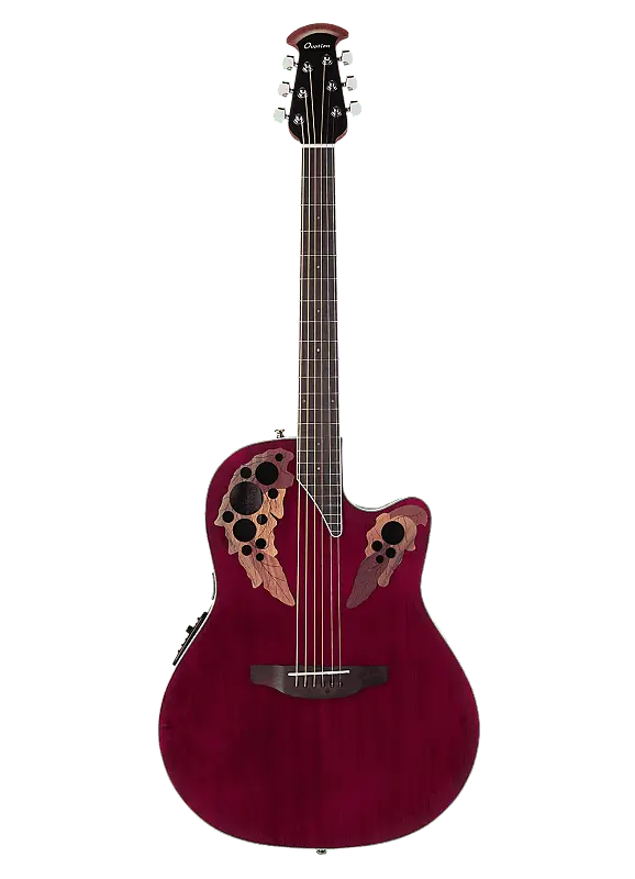 

Акустическая гитара Ovation CE44-RR Celebrity Elite Mid-Depth Lyrachord Body 6-String Acoustic-Electric Guitar w/Gig Bag