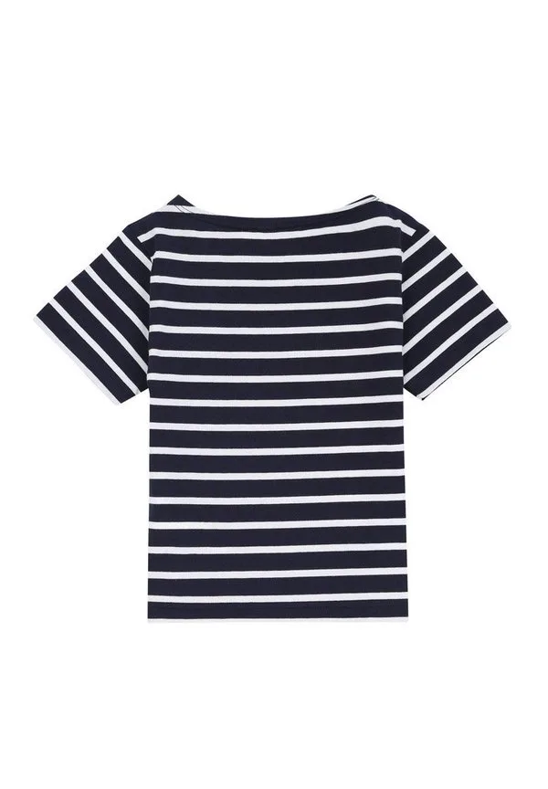 Футболка с принтом marinière epais Armor Lux, Dark Blue — фото 2