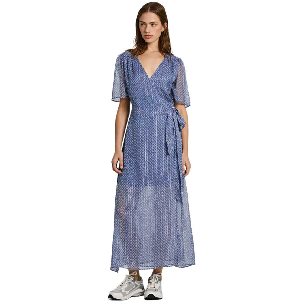 

Платье Pepe Jeans PL953566 short sleeve long, синий