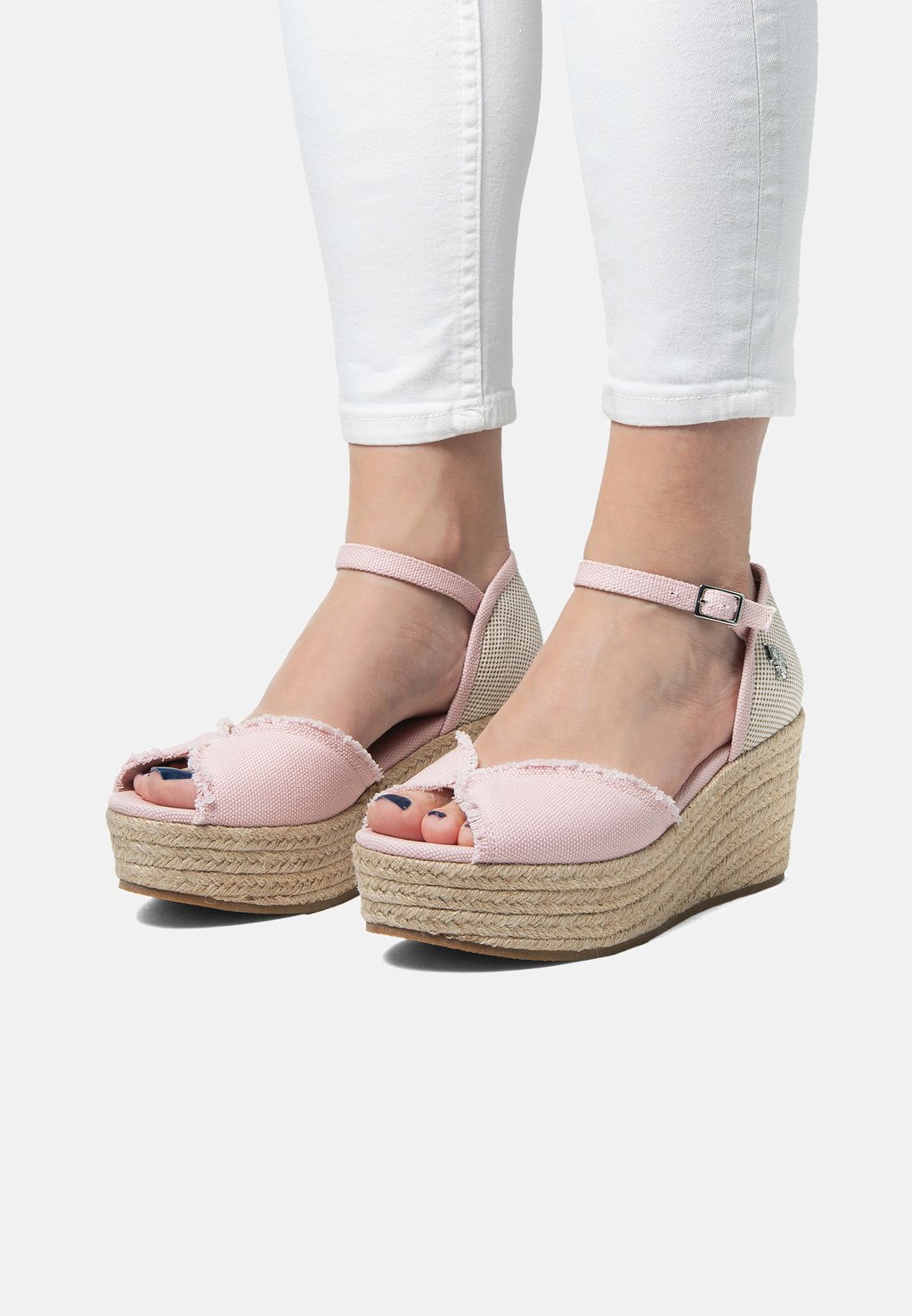 Босоножки на танкетке ALEIDA003 U.S. Polo Assn., желтый