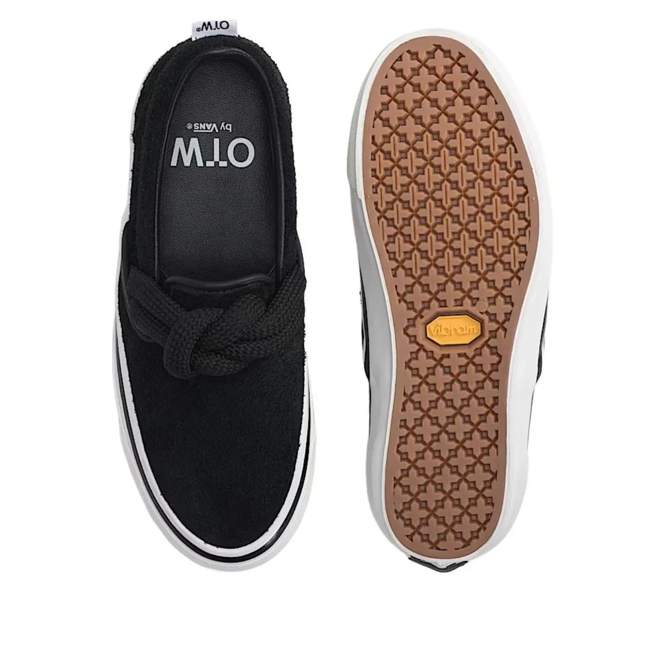 Слипоны Vans OTW Slip-On 98 Knot 'Black White' VN000Y1D2BO, черный — фото 3