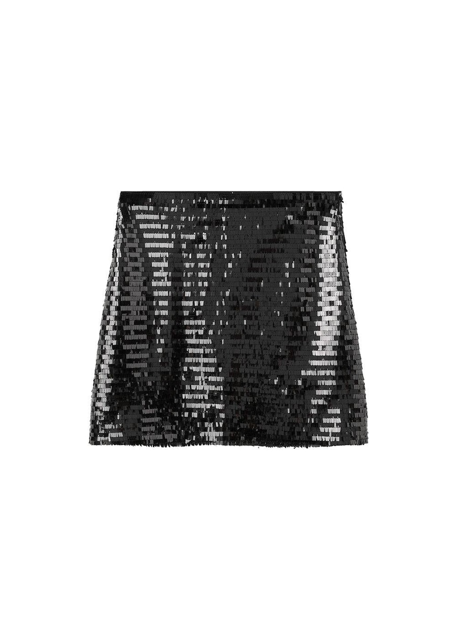 

Юбка MANGO TEEN Queen, черный