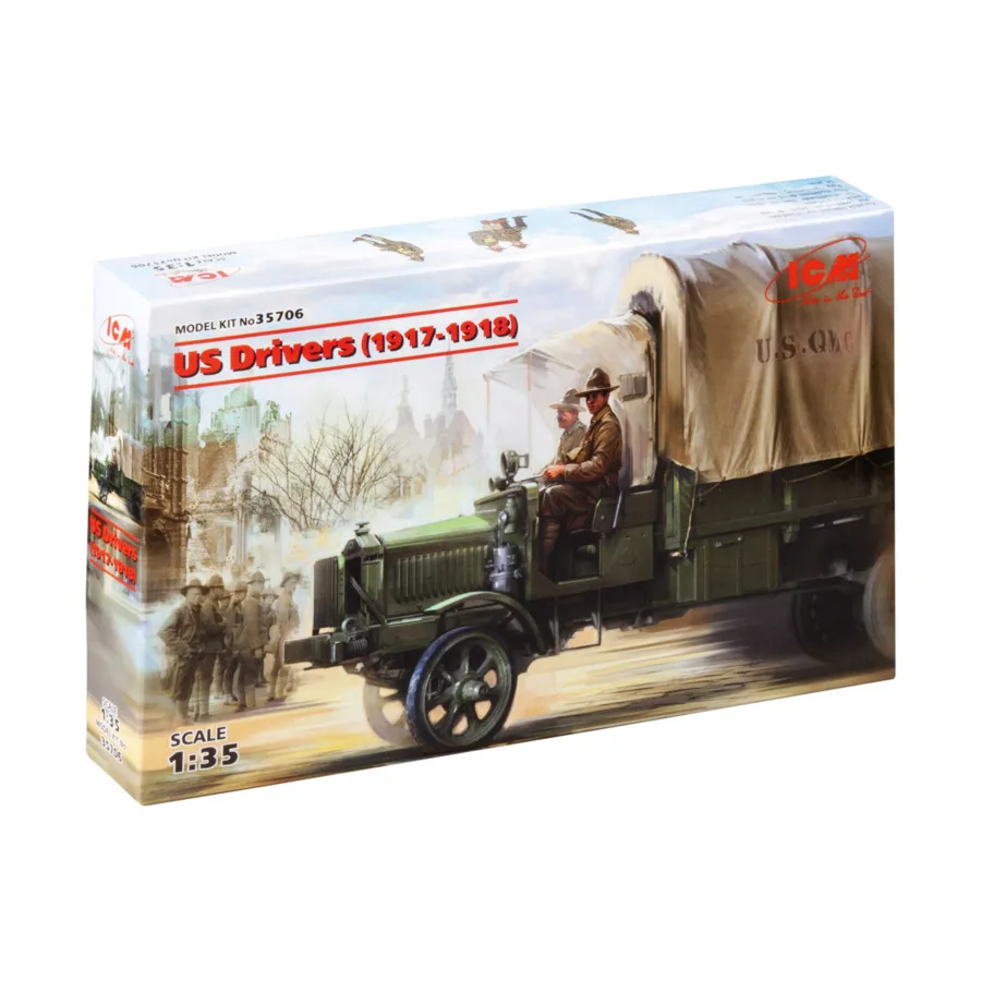 

Водители США (1917-1918), Military Models 1/35 Scale (ICM)
