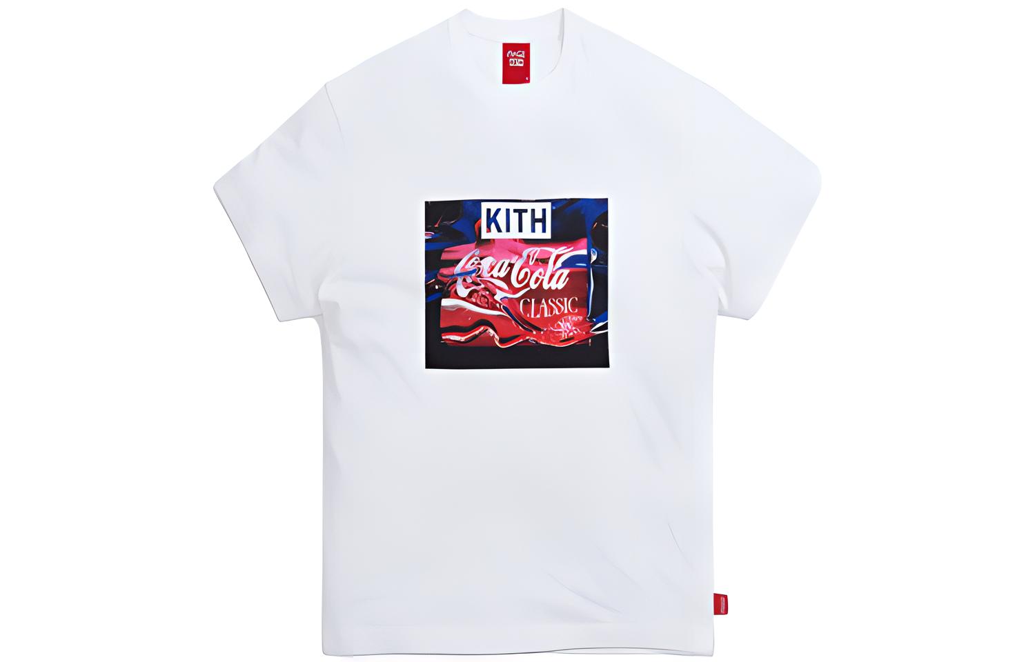 

Винтажная футболка X Coca Cola Water Kith, белый