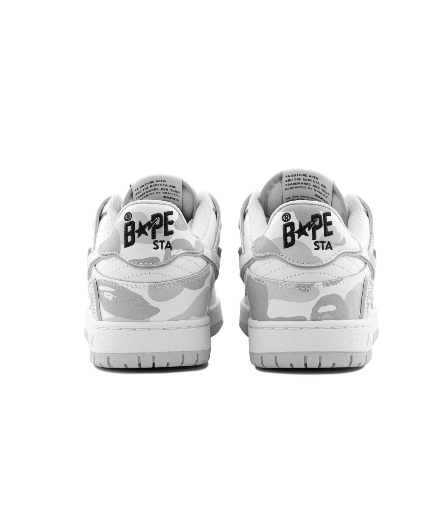 BAPE SK8 STA #2 A BATHING APE, WHITE — фото 3