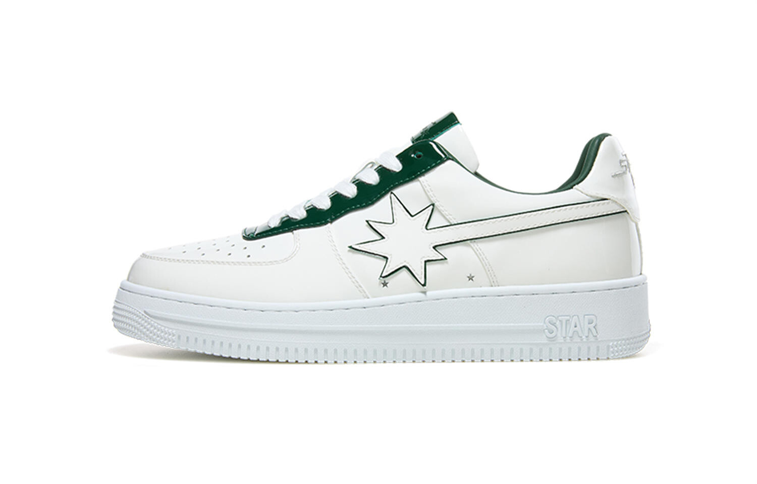 

Кроссовки starwalk soldier Skateboarding Shoes Unisex Low-top Green, белый