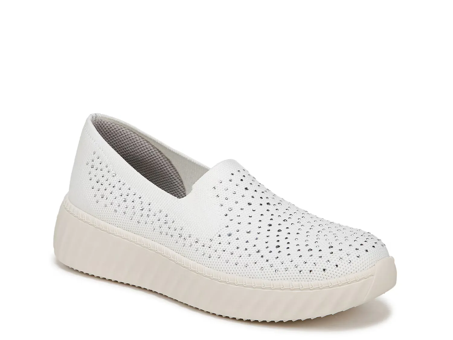 

Кроссовки Wednesday Bright Wedge Slip-On Sneaker Bzees, белый