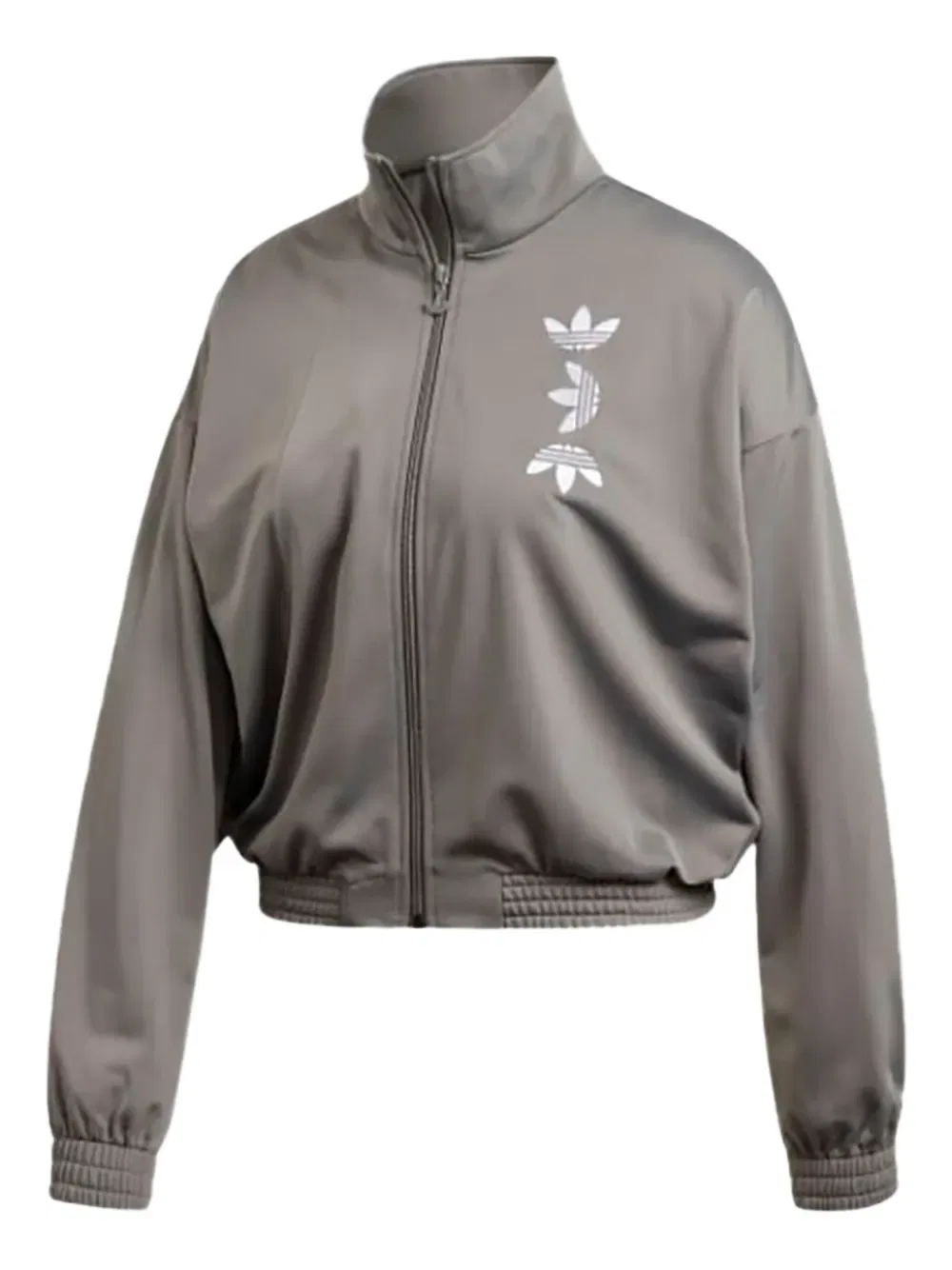 Спортивная куртка с логотипом Adidas, серый