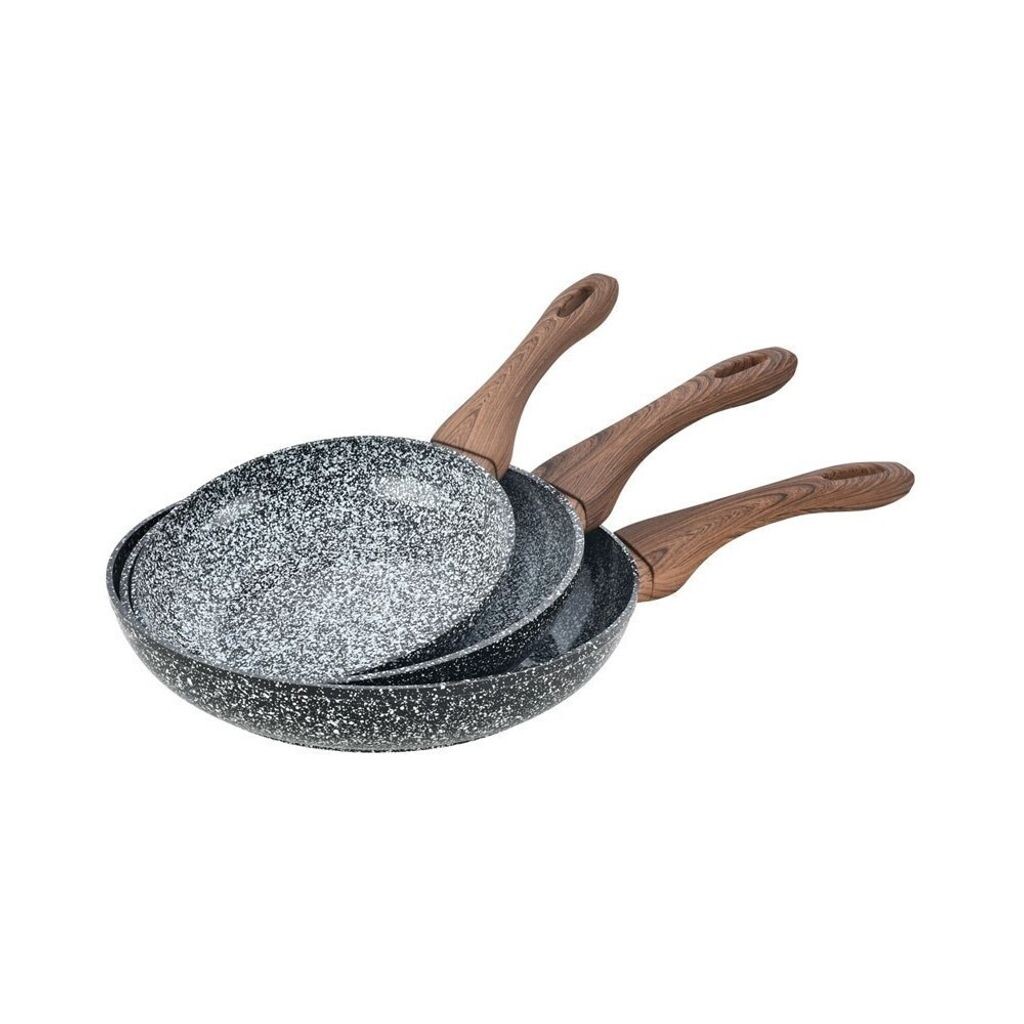 

Набор Kinghoff из 3 кастрюль 20 см, 24 см, 28 см Granit Wood KH1030