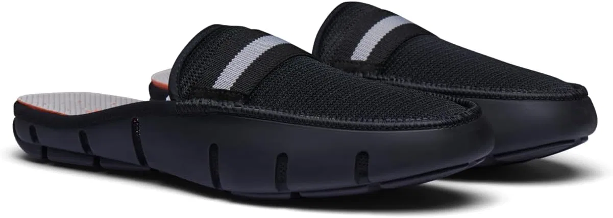 Лоферы мужские SWIMS Loafers, черно-серый — фото 2