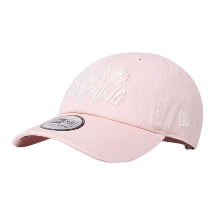 

New Era Хлопковая бейсболка унисекс розовая, Pink
