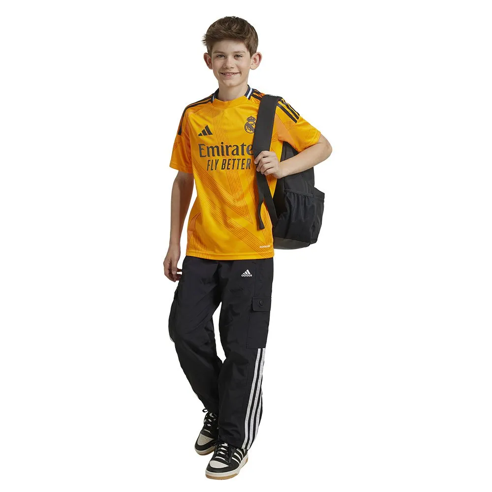 Футболка с коротким рукавом adidas Real Madrid 24/25 Away junior, желтый — фото 4