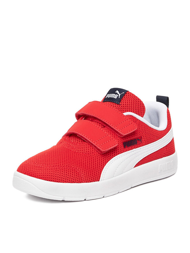 Кроссовки COURTFLEX V3 MESH PS 39808501 Puma, красный — фото 2