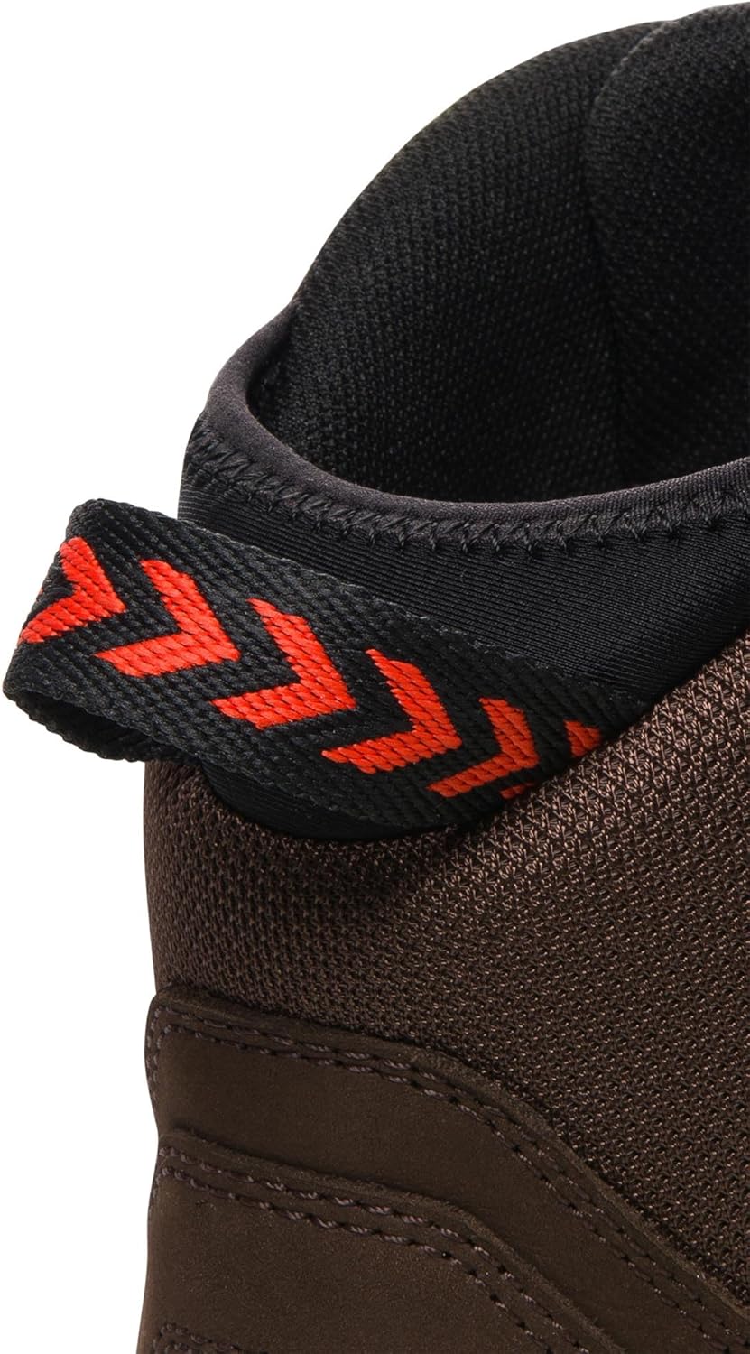 Кроссовки для ходьбы VIKING унисекс Villrein High Gtx Boa, красный/коричневый/темно-коричневый — фото 4