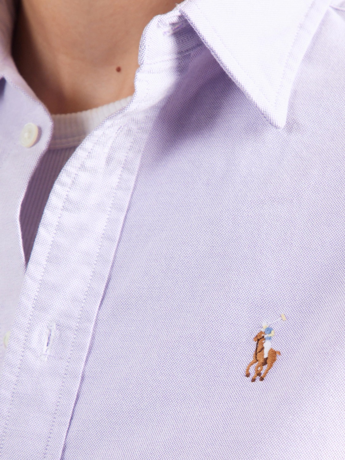 Polo Ralph Lauren Рубашка 'CLASSIC' в цвете лаванда — фото 2