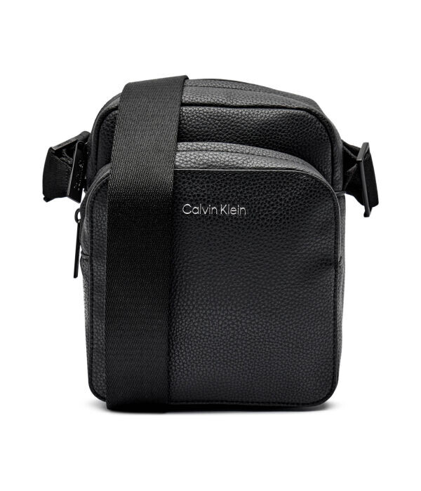 

Сумка мужская Calvin Klein через плечо из экокожи, черный