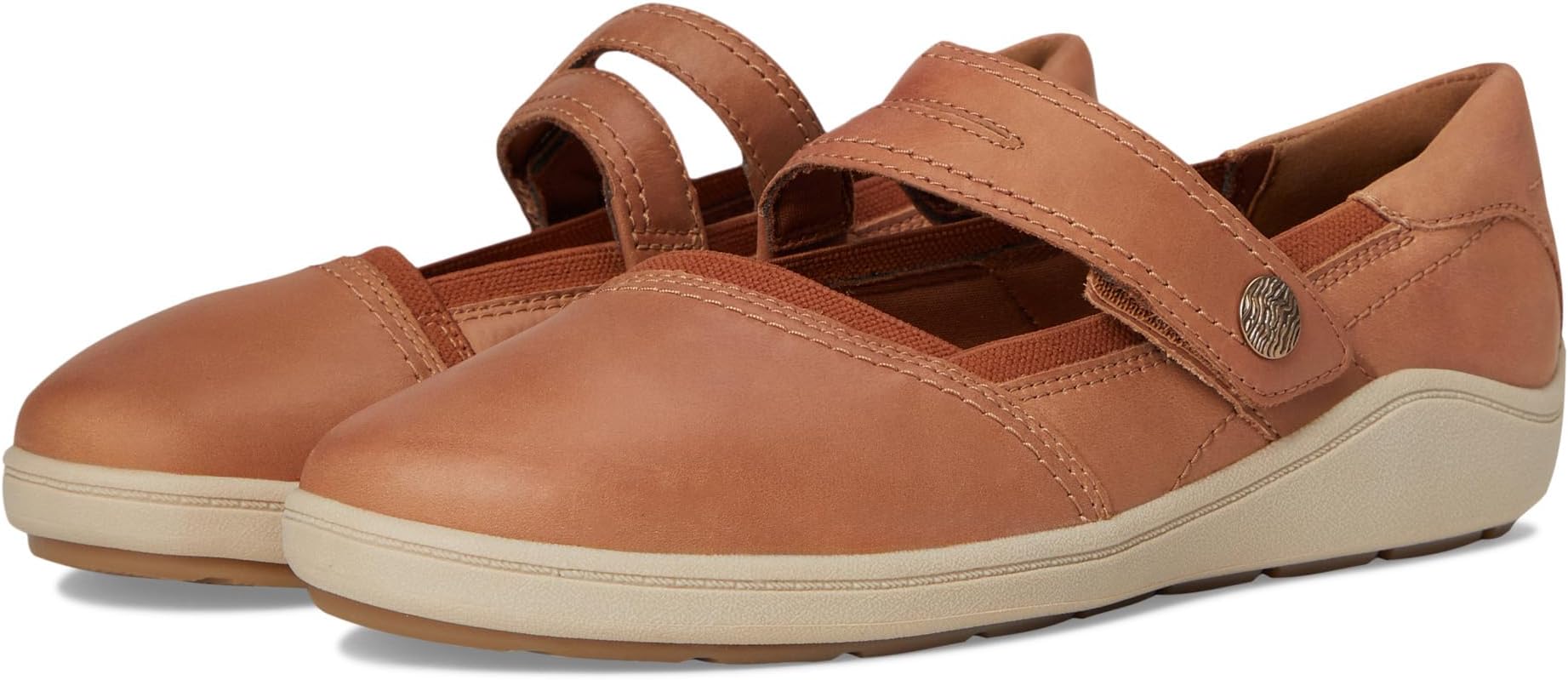 Балетки Clarks Bryianne Janey, цвет Tan Leather