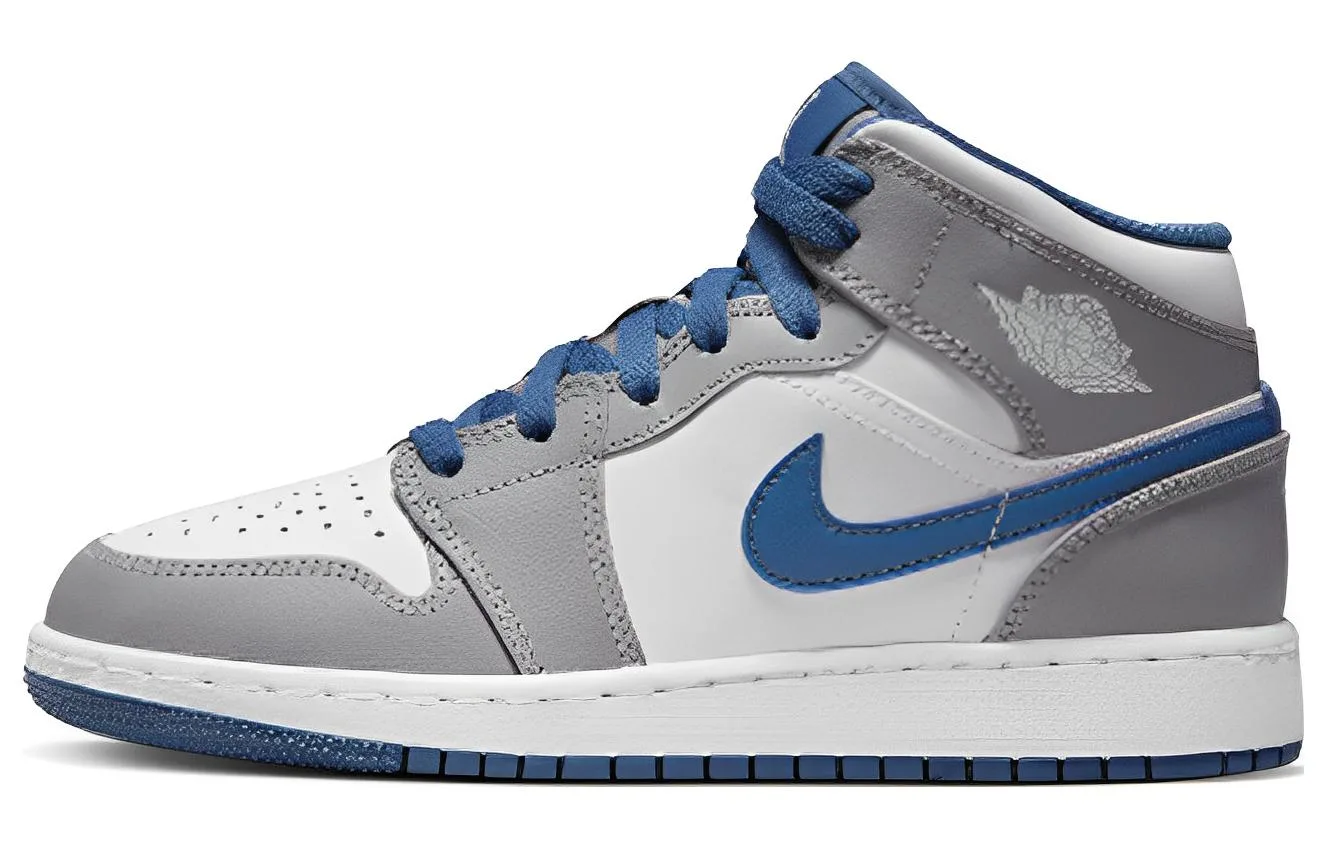 Jordan Кроссовки Mid True Blue Cement GS