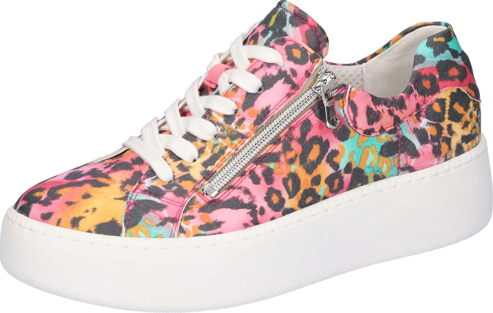 

Кроссовки на платформе Waldläufer "H-NICKY", ширина H, повседневная обувь, полуботинки, туфли на шнуровке, цвет Multi