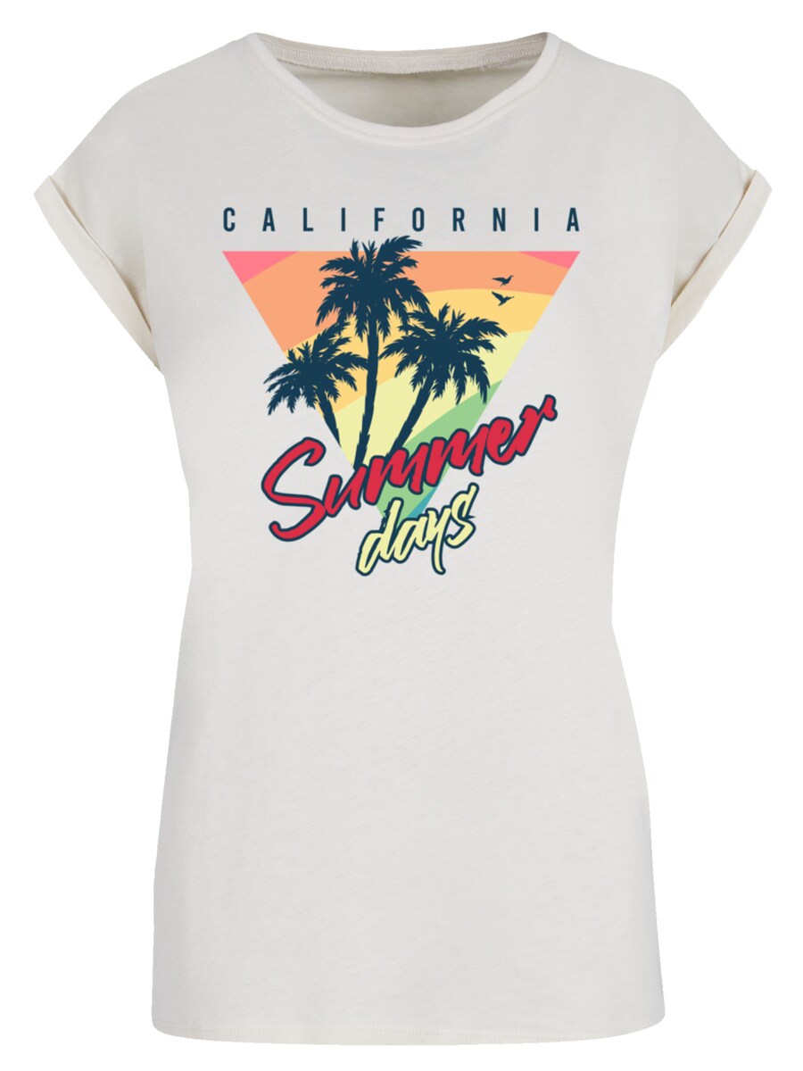 

Рубашка F4NT4STIC California Palmen Retro, песочный