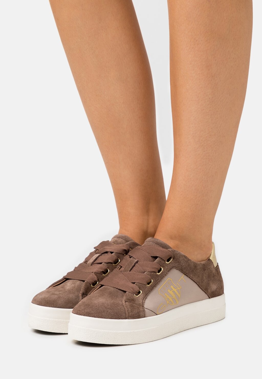 

Кроссовки низкие AVONA GANT, цвет mid brown