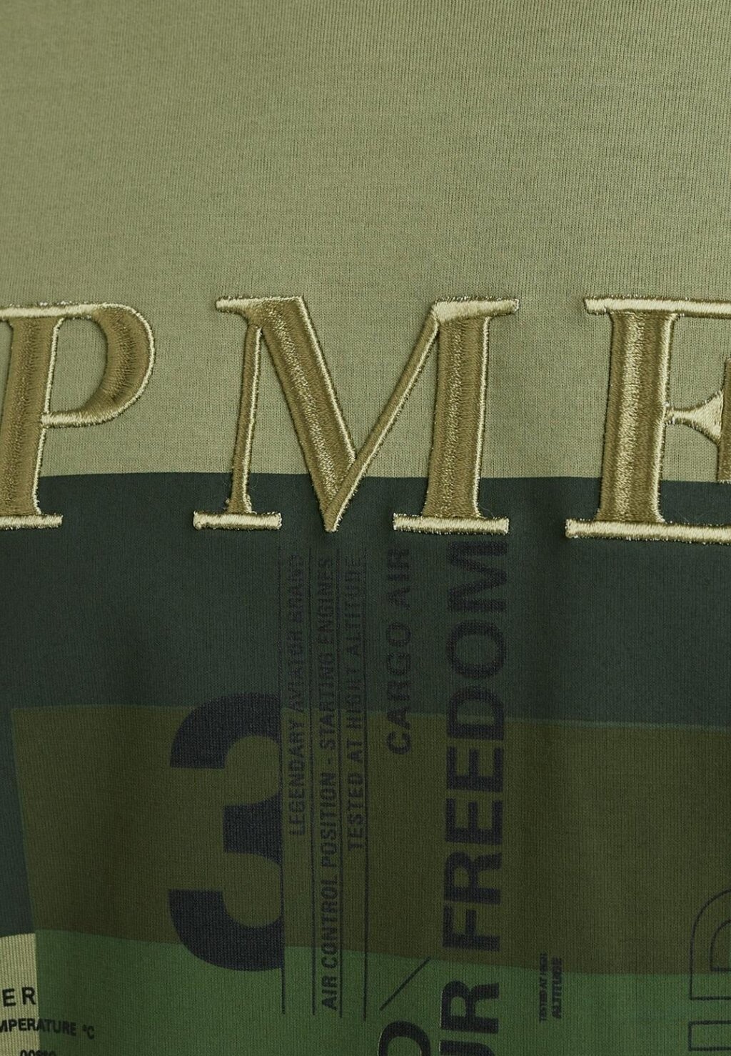 

Принт на футболке KURZARM PME Legend, зеленый