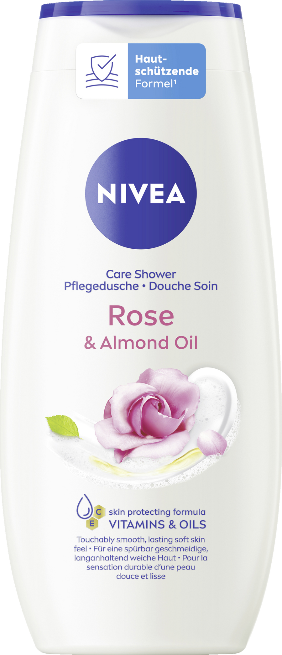 

Гель для душа NIVEA Pflegedusche Rose & Almond Oil