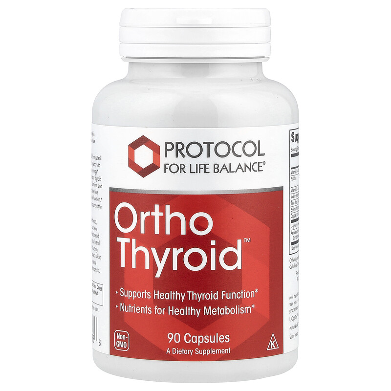 

Protocol for Life Balance, Ortho Thyroid, 90 капсул