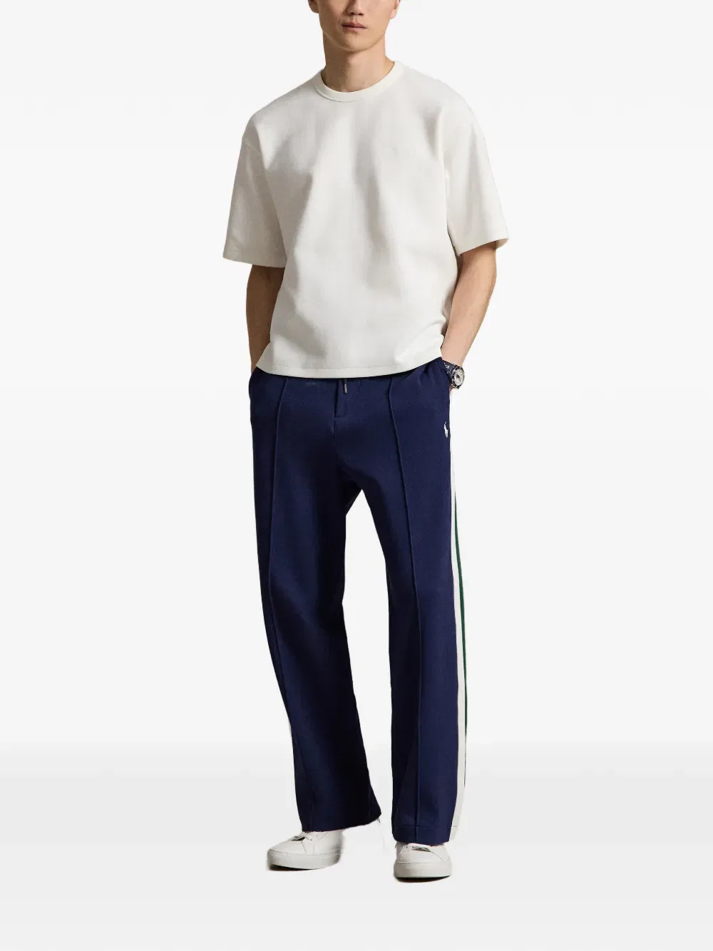 Футболка двойной вязки Polo Ralph Lauren, белый — фото 2