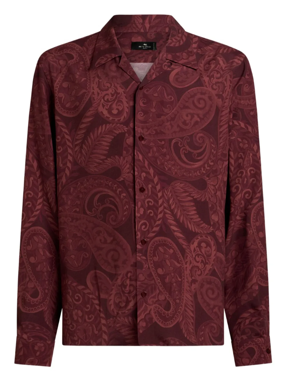 

Рубашка с принтом пейсли Etro, красный