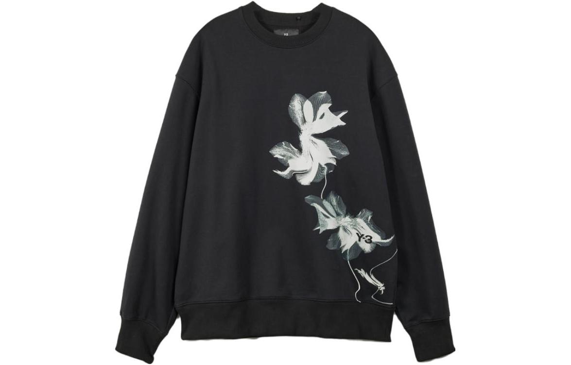 

Y 3 Gfx свитшот с цветочным принтом Y-3, черный
