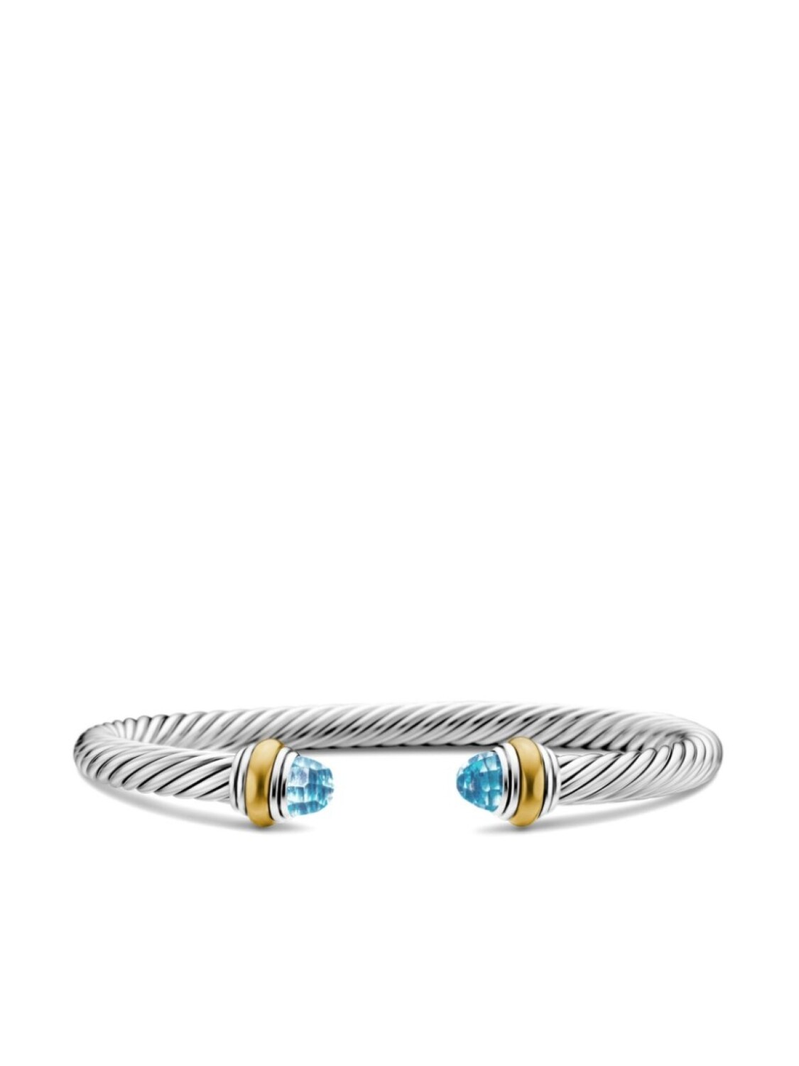 

Браслет Classic Cable с топазом из желтого золота 14 карат и стерлингового серебра David Yurman