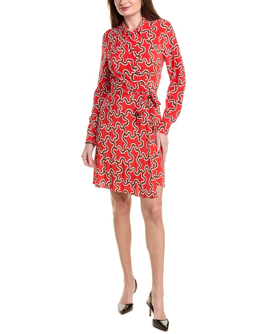 

Платье-рубашка Diane von Furstenberg Sophie Wrap, красный