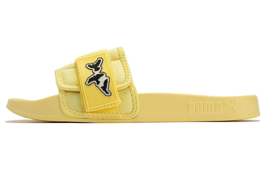 Шлепанцы PUMA Neymar Jr. x Leadcat 2.0 Sandal 'Fizzy Light', желтый — фото 2