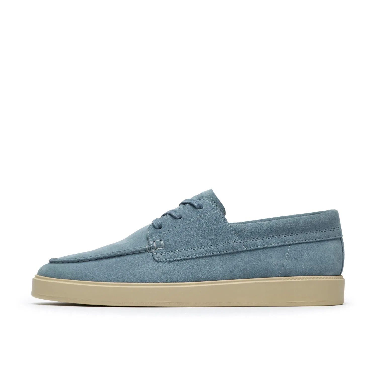 Лодочки Lockford Boat из замши Light синий от Clarks, синий — фото 2