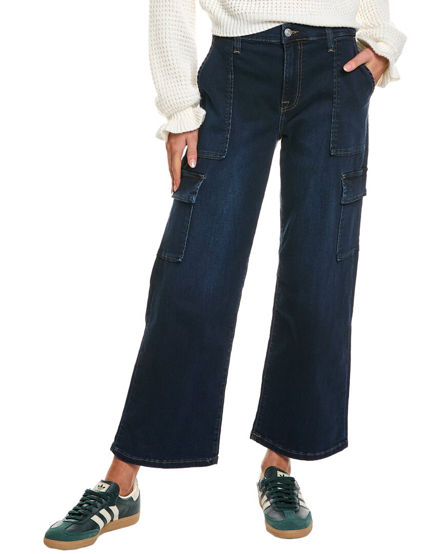 

Джинсы HUDSON Rosalie Europa Wide Leg Cargo Jeans HUDSON Jeans, синий