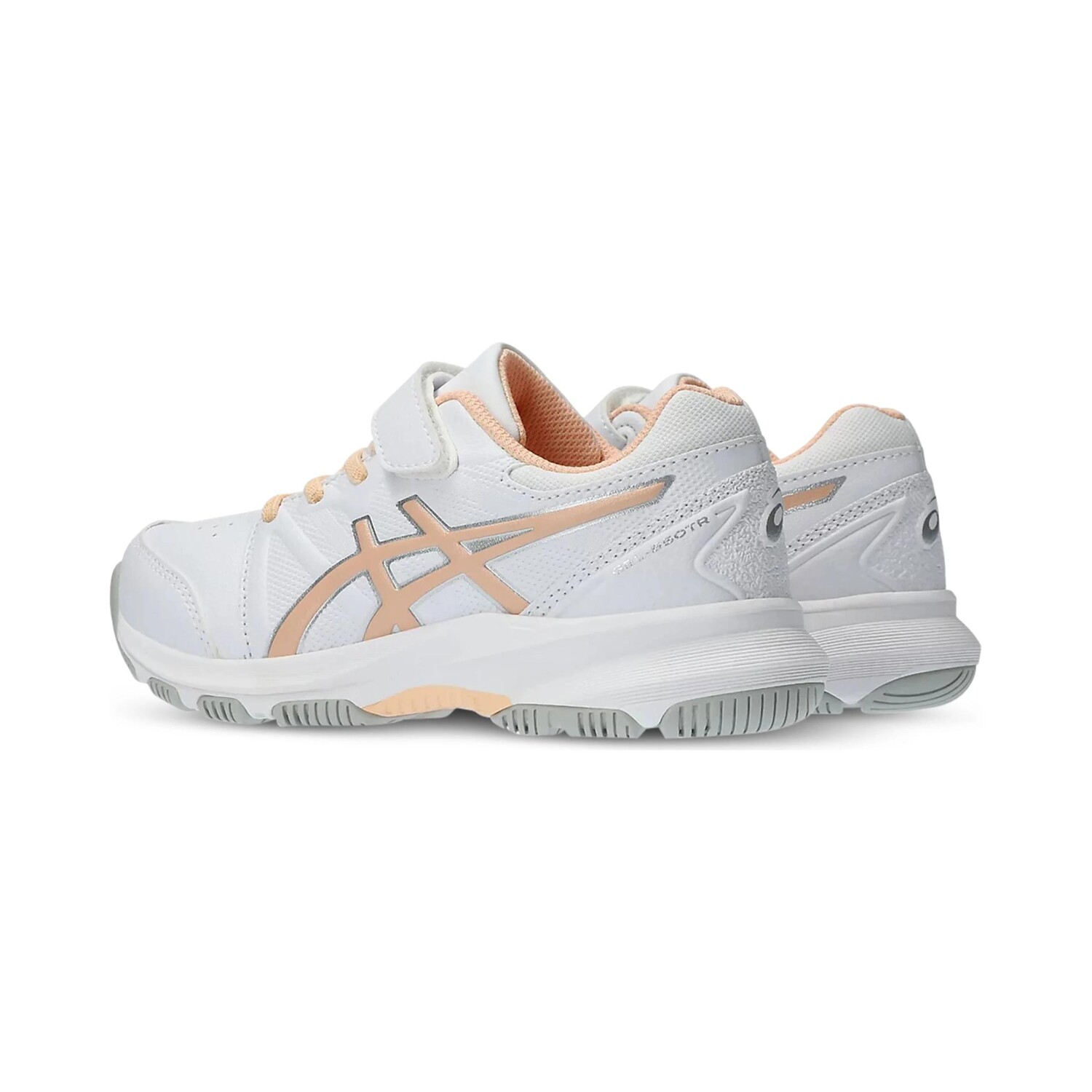 Кроссовки детские Gel-550TR PS Low-top белые/оранжевые Asics, белый/оранжевый — фото 3