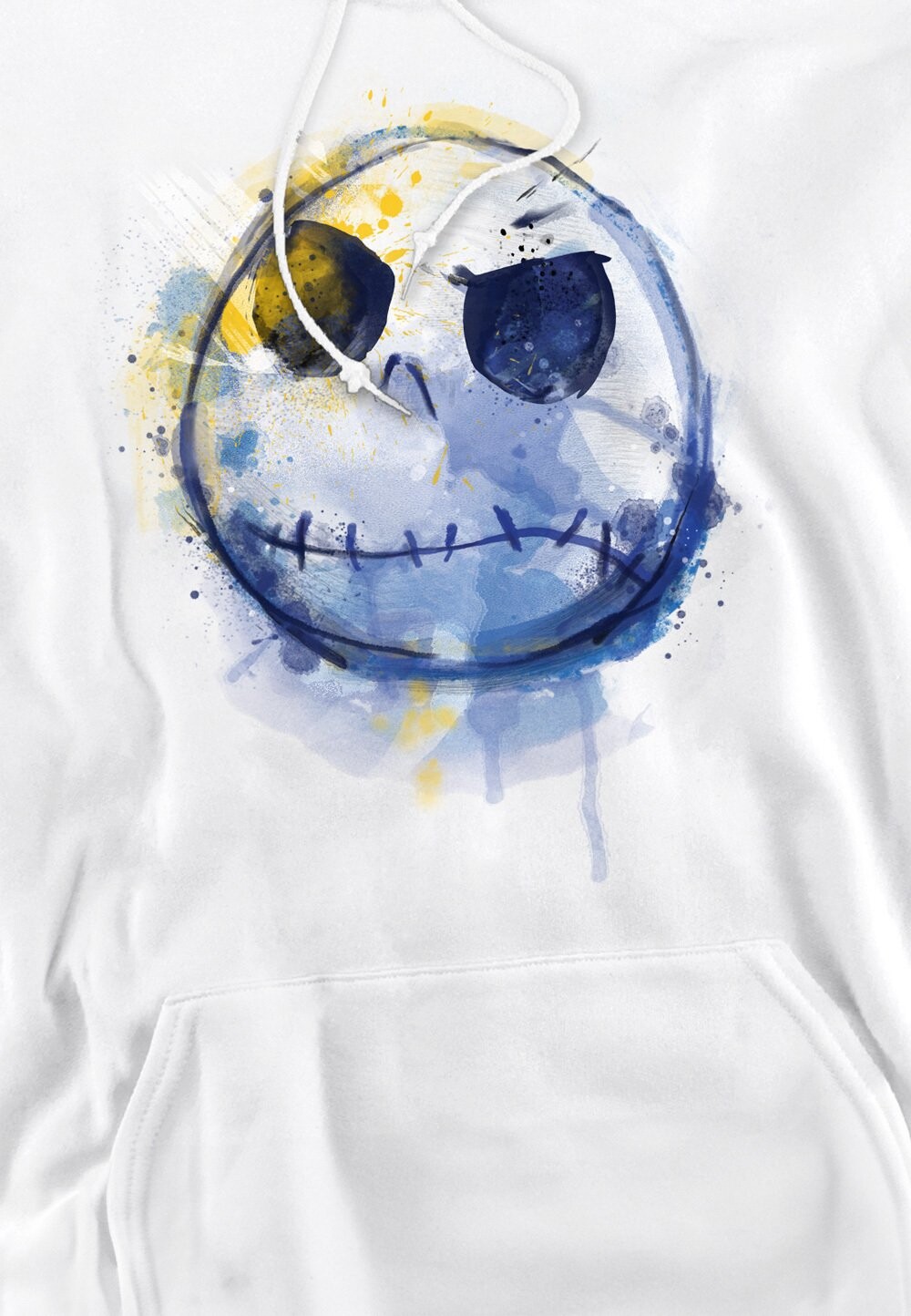 

Толстовка THE NIGHTMARE BEFORE CHRISTMAS PAINTED JACK SKELLINGTON PRINT Disney, белый