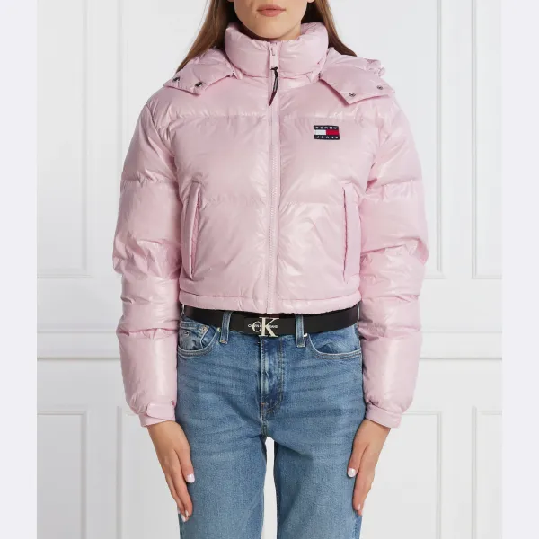 

Пуховик стандартного кроя Tommy Hilfiger, розовый