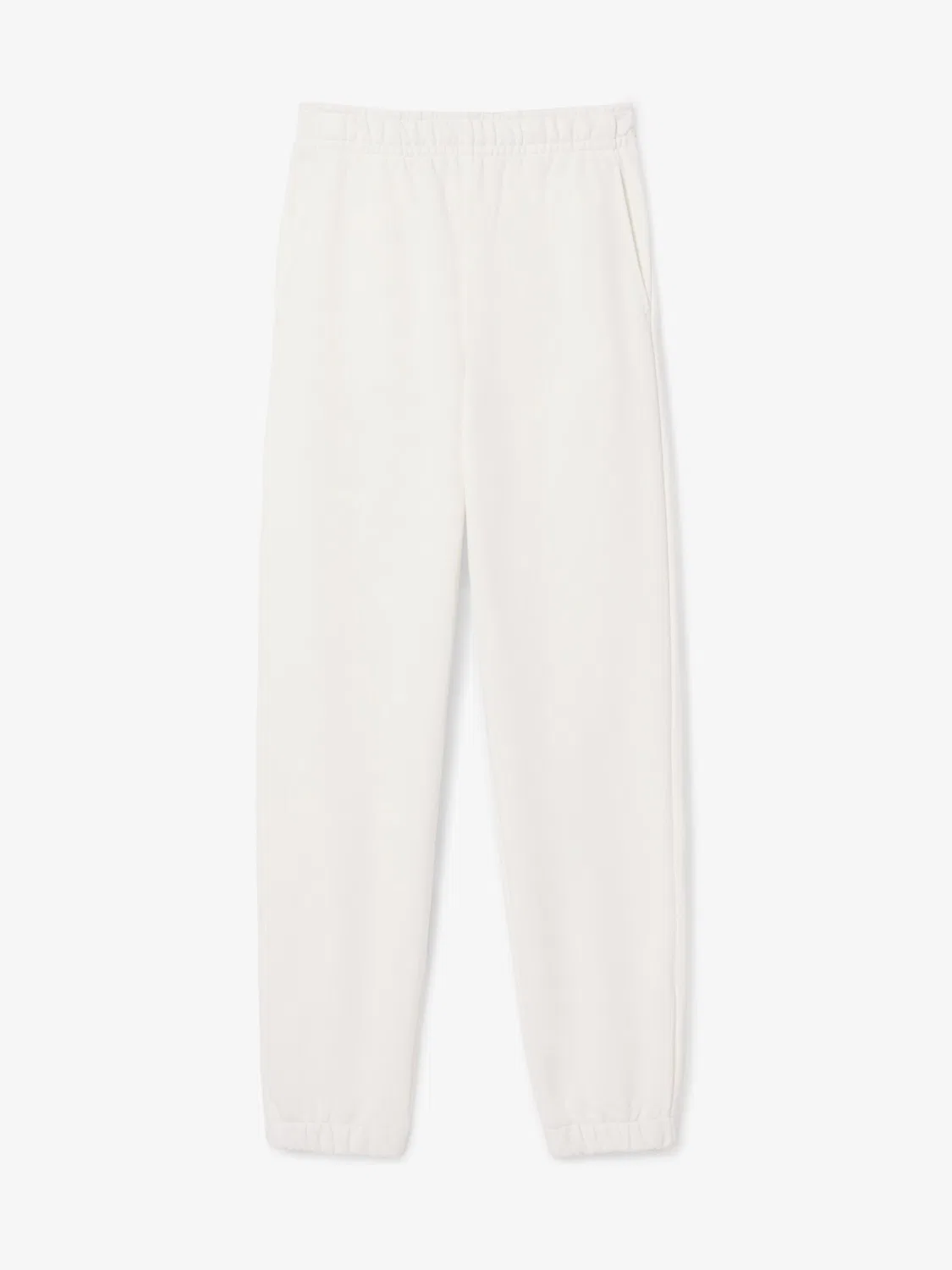 Штаны спортивные Lacoste White, классические хлопковые — фото 2