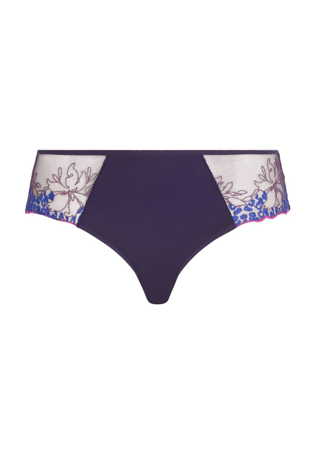 

Женские кружевные трусы Spice на бедрах CHANTELLE, цвет 0jt Midnight Blue