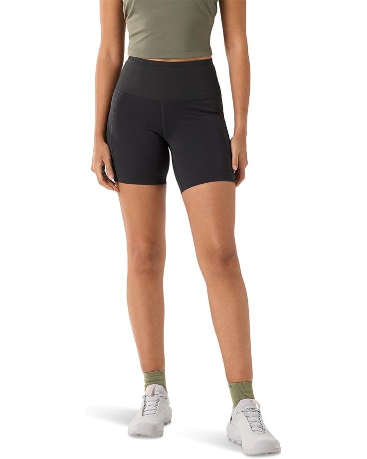 

Шорты Arc'teryx 6" Essent High-Rise Utility Shorts, черный