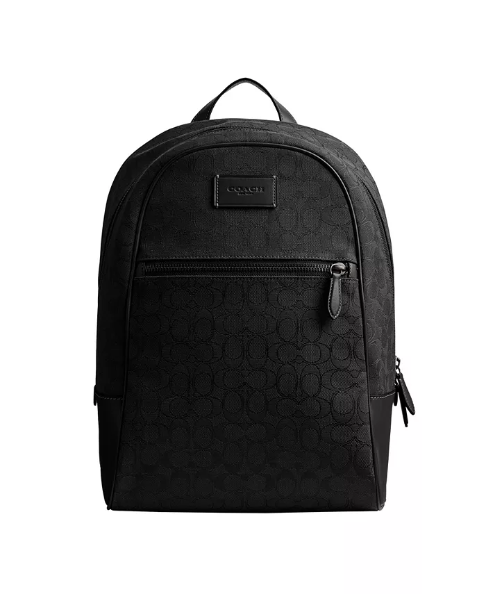 

Мужской джерси-рюкзак Signature Jacquard COACH, черный