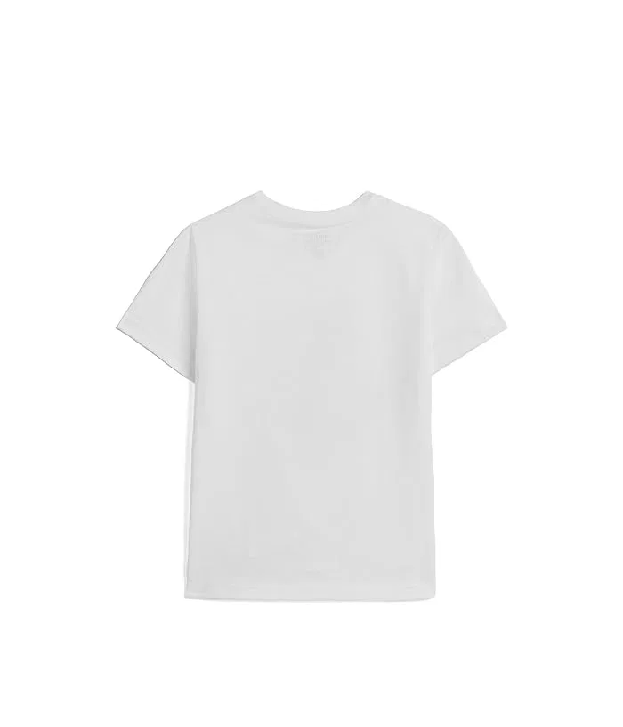 Футболка с якорным принтом Polo Ralph Lauren Kids, Deckwash White — фото 2