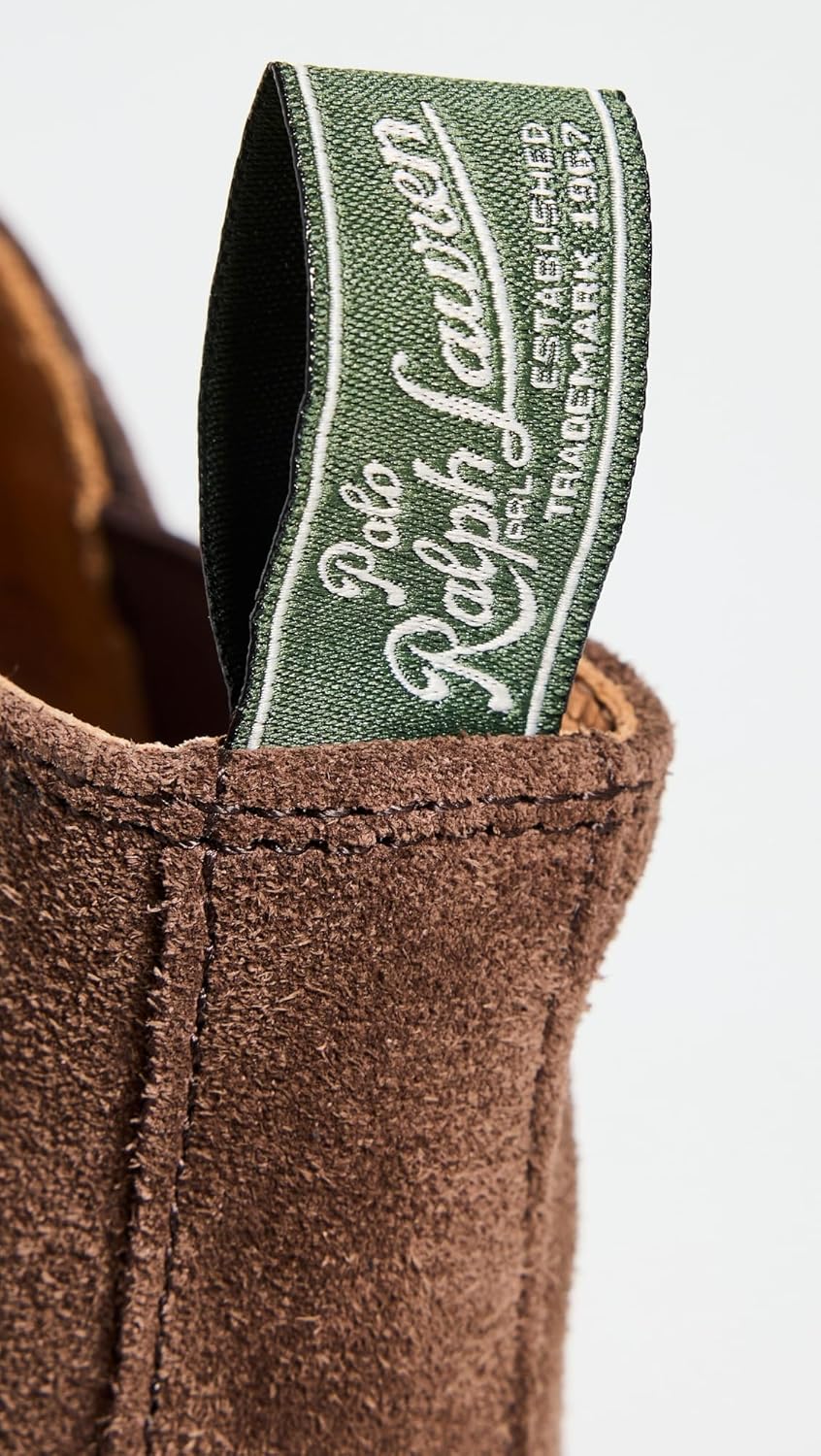 POLO RALPH LAUREN Мужские замшевые челси-ботинки Bryson, Brown — фото 4