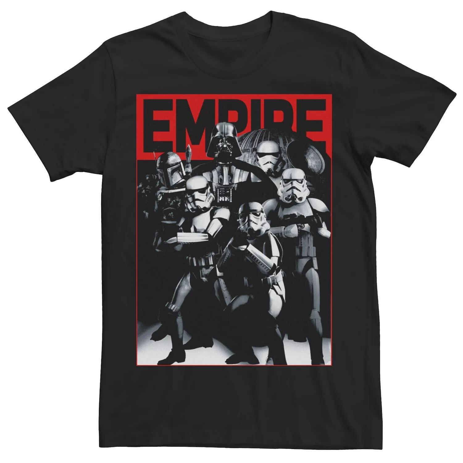 

Мужская футболка с плакатом Star Wars Empire Crew Licensed Character, черный