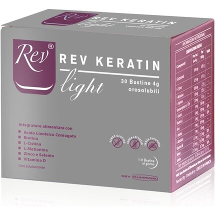 

Revolution Keratin Light 30 Бюст 120г Rev Pharmabio Srl